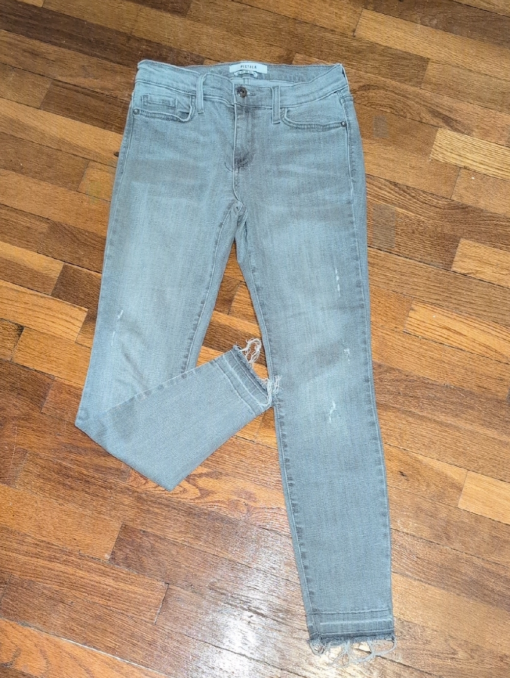 pistola Light Gray Skinny Jeans